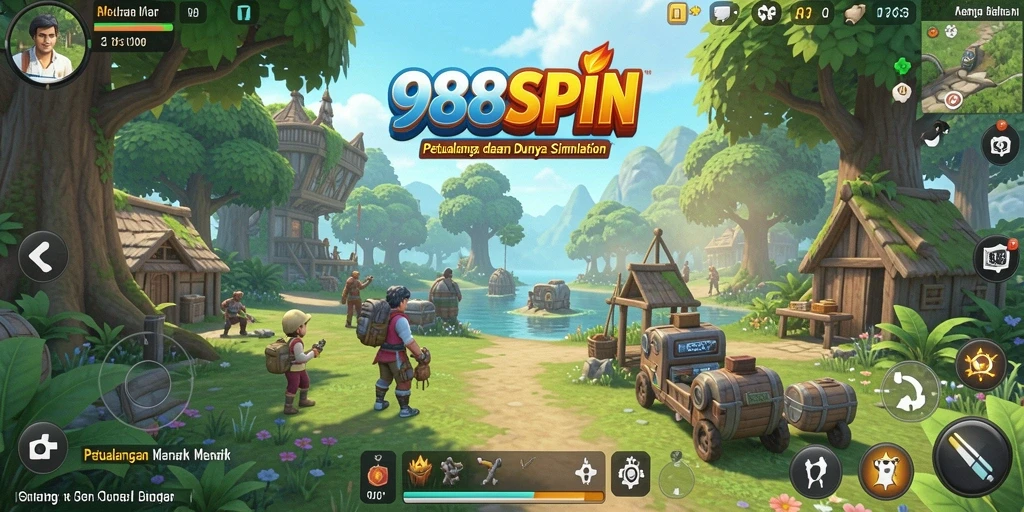 Tampilan gameplay menarik dari 988SPIN yang menggugah kreativitas.