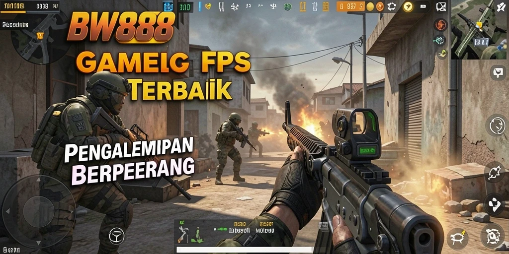 Gameplay penuh aksi dalam BW888 dengan pertempuran nyata.