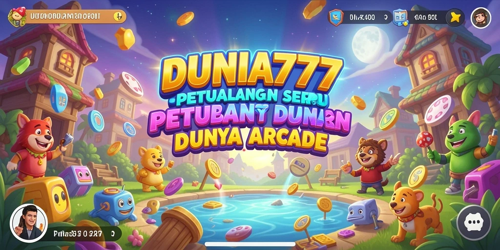 Tampilan edit gameplay seru dan menantang dalam DUNIA777.