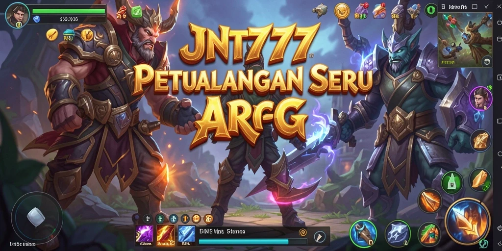 Tampilan menarik dari gameplay ARPG JNT777 yang menyenangkan.
