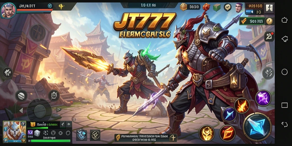 Tampilan gameplay <strong>JT777</strong> yang memperlihatkan strategi mendalam dan interaksi pemain.