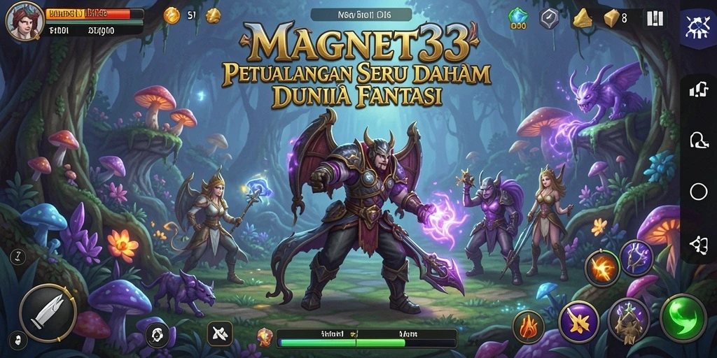 Gameplay seru dalam dunia petualangan MAGNET33.