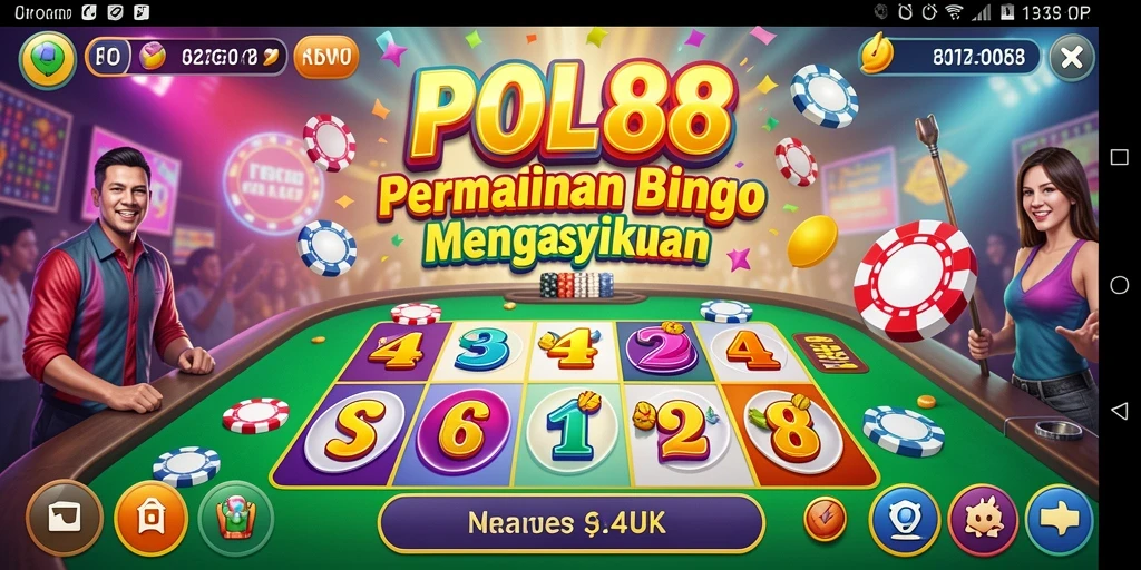 Screenshot utama POL88 menampilkan keseruan gameplay Bingo.