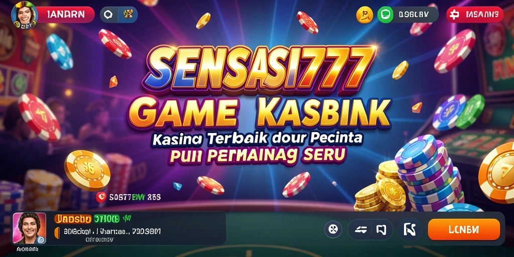 Tampilan gameplay seru dan interaktif dari SENSASI777.