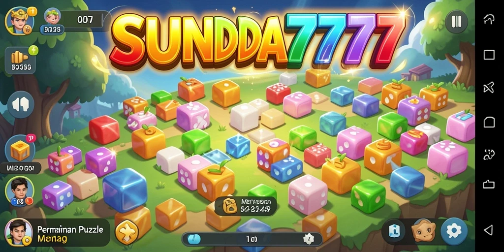Tampilan screenshot SUNDA777 yang menunjukkan gameplay Puzzle yang seru.