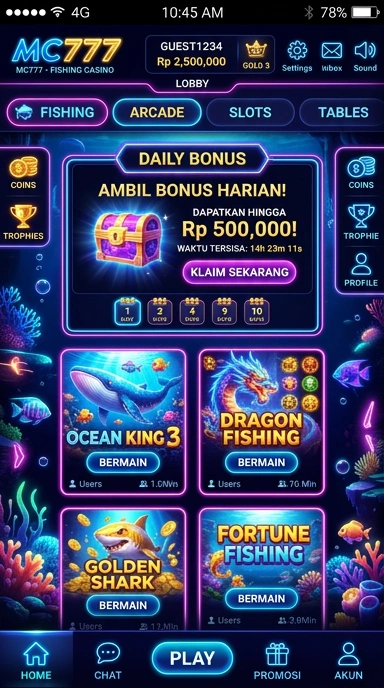 Salah satu aplikasi terbaru di mc777 dengan versi 2.2.5.